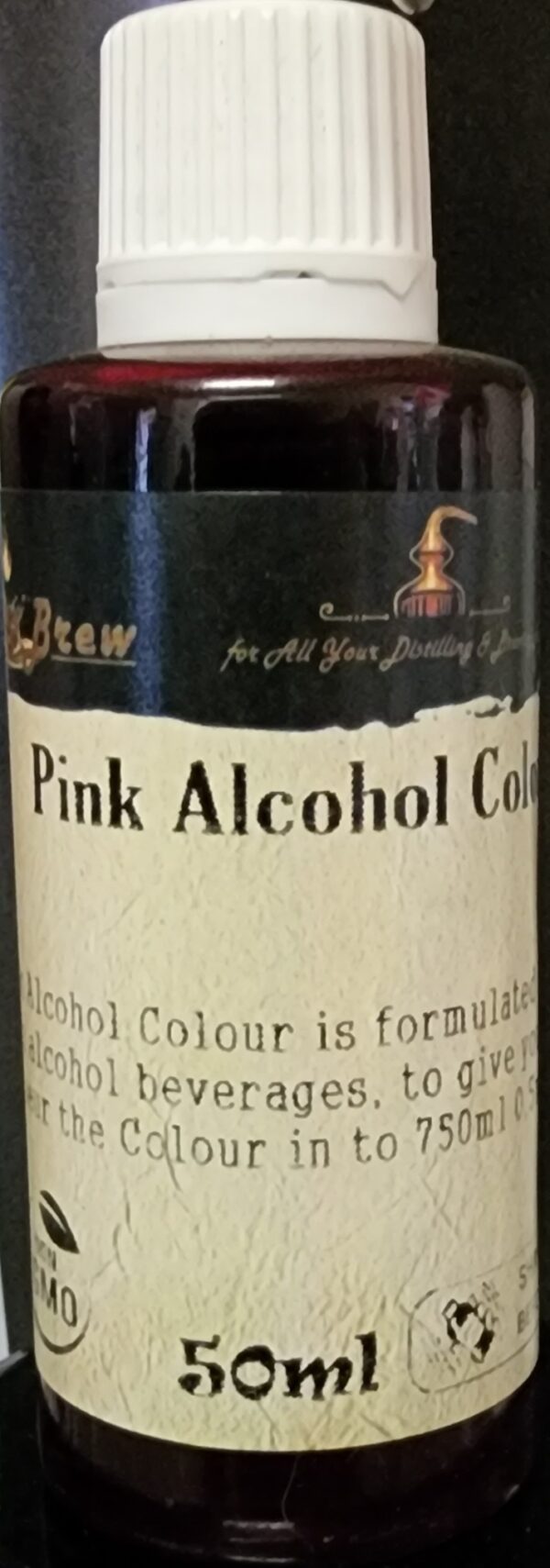 Pink Alcohol Colour 50ml